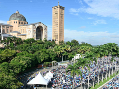90 mil homens na 17ª Romaria do Terço dos Homens em Aparecida